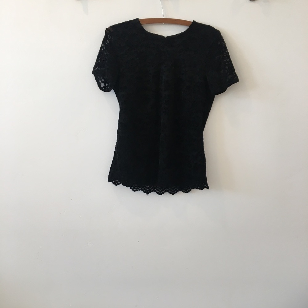Black Lace Top